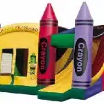 Crayon Inflatable Castle