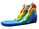 Shark Inflatable Water Slide