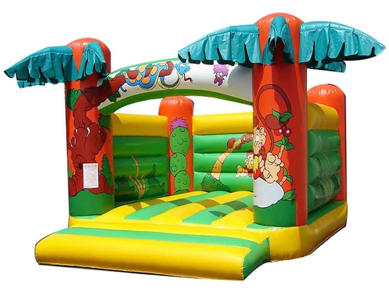 E131019 Jungle Jumping Castle - Image 1