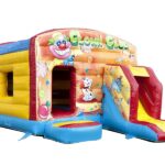 Clown Jumping Castle With Slide