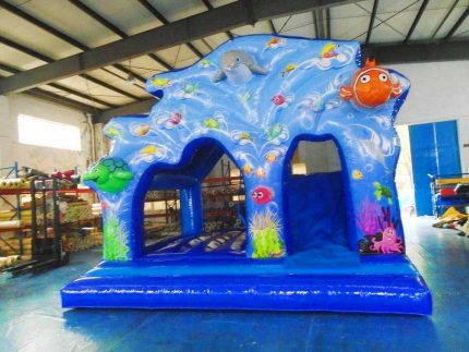 Commercial Jumping Castle With Slide