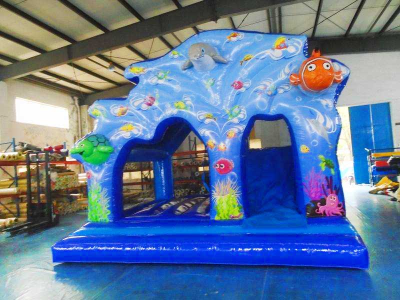 Commercial Jumping Castle With Slide