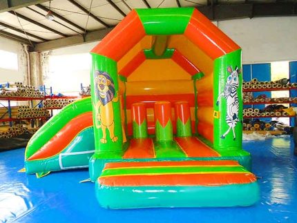 Jungle Inflatable Jumping Slide